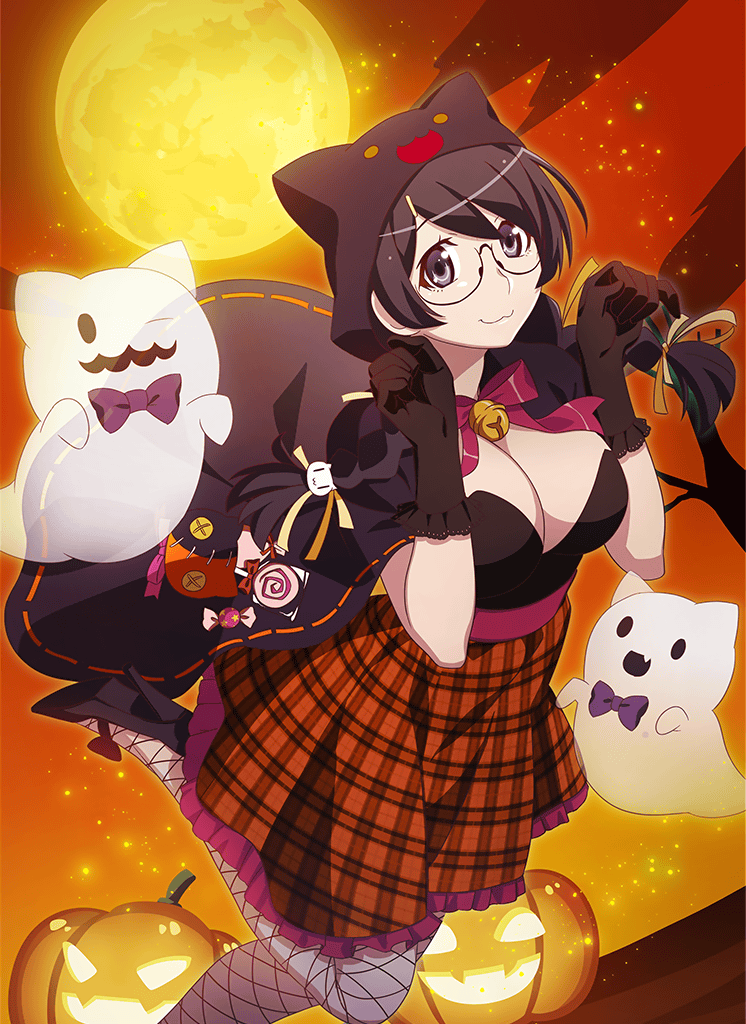 hanekawa tsubasa (monogatari and 1 more) drawn by watanabe_akio