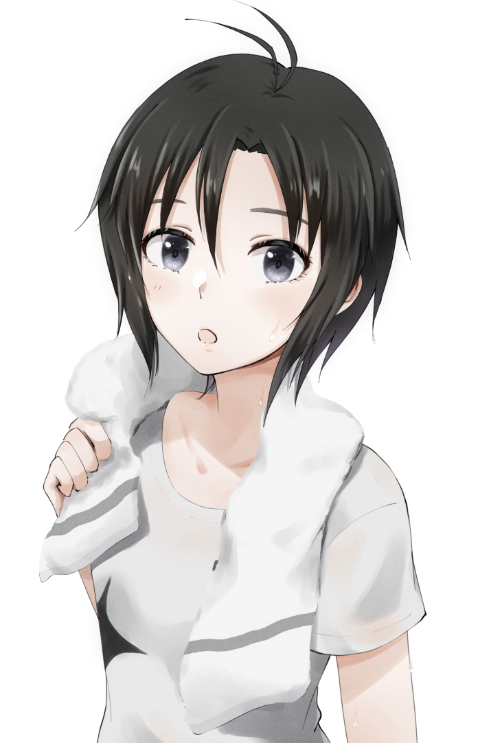 kikuchi makoto (idolmaster and 1 more) drawn by mogskg