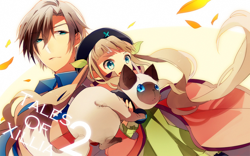 ludger will kresnik, elle mel martha, and rollo (tales of and 2 more) drawn by guru_(nicocco)