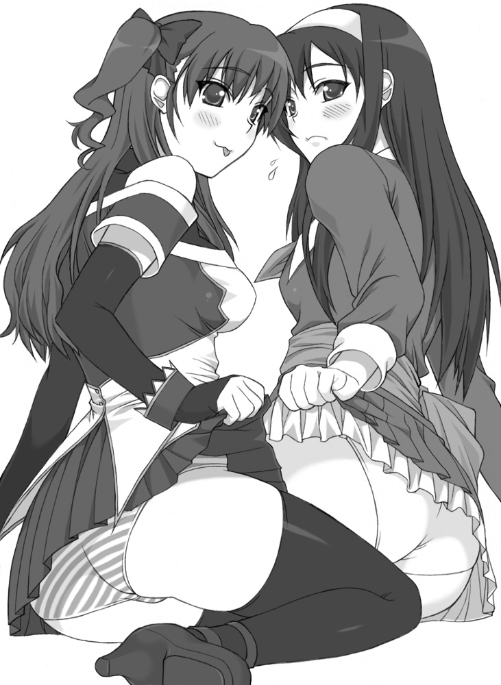 ogata rina and morikawa yuki (white album) drawn by shichimenchou