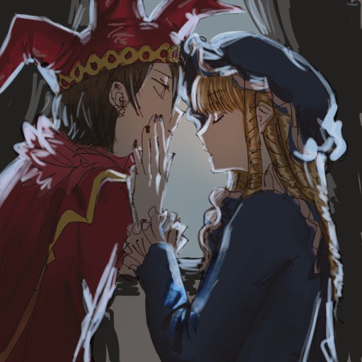 mana and kozi (real life and 1 more) drawn by jisamnyeo