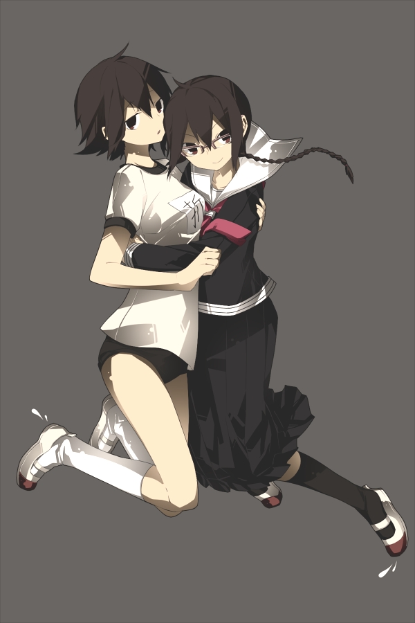 orihara izaya, orihara mairu, and orihara kururi (durarara!!) drawn by ciel_arc