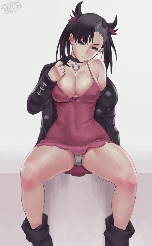 marnie (pokemon and 1 more) drawn by zefrableu