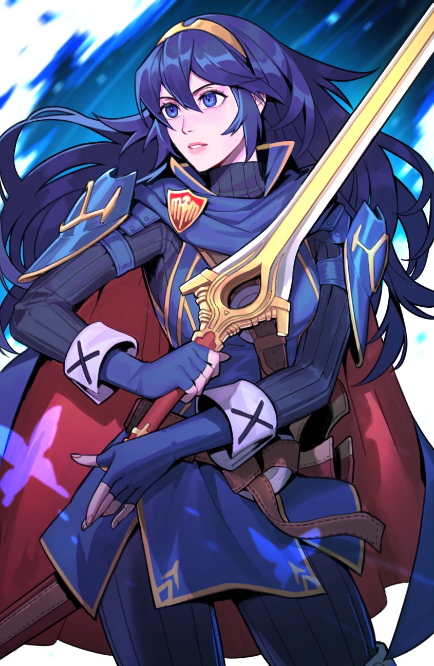 lucina (fire emblem and 1 more) drawn by radiostarkiller