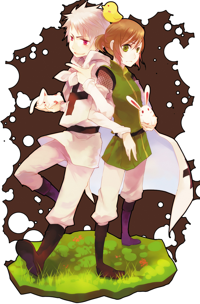 prussia and hungary (axis powers hetalia) drawn by minatsume