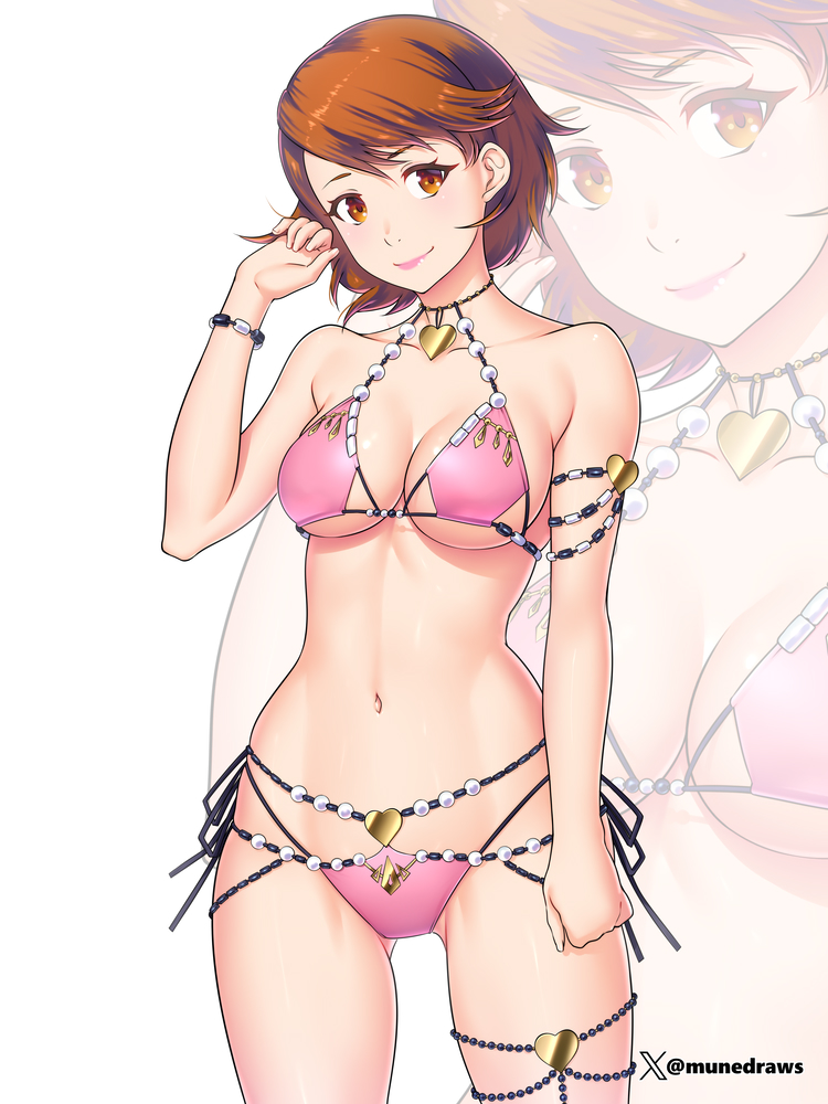 takeba yukari (persona and 1 more) drawn by etchimune