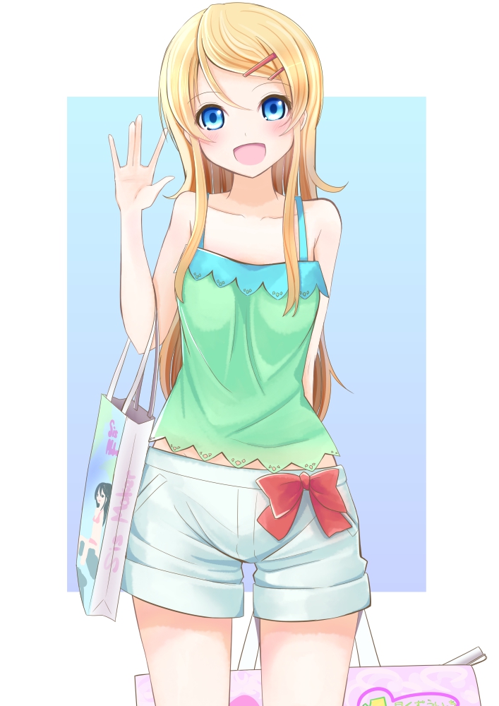 kousaka kirino (ore no imouto ga konna ni kawaii wake ga nai) drawn by aoi_usagi_(marinebluerabbit)