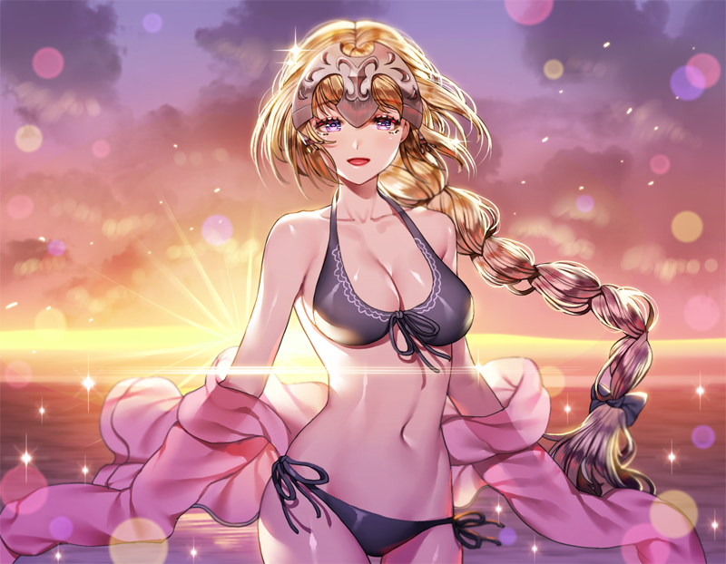 jeanne d'arc (fate and 1 more) drawn by ruhee
