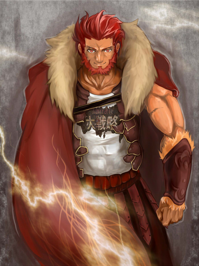 iskandar (fate and 1 more) drawn by syatey