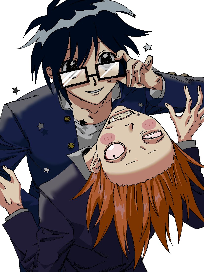 randal ivory and tsukada satoru (randal's friends) drawn by takushi_(taxi739)