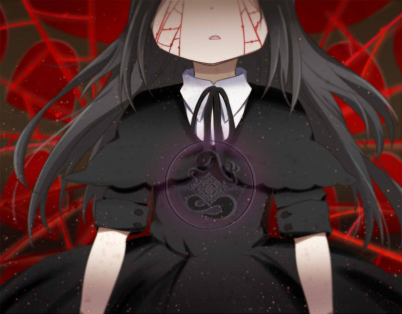 akemi homura and homulilly (mahou shoujo madoka magica and 1 more) drawn by kasagi