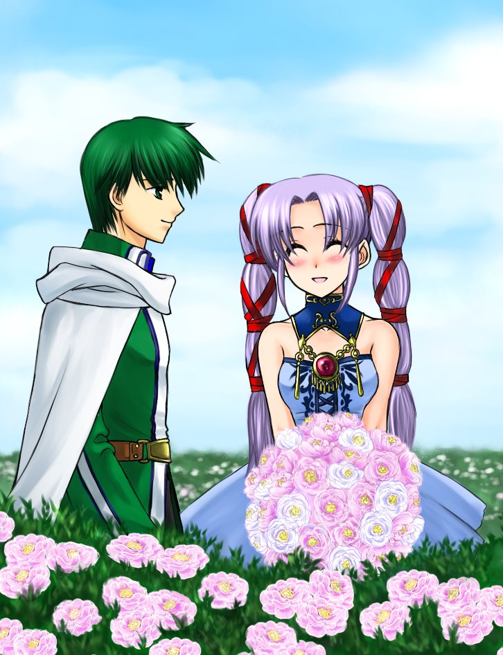 tine and ced (fire emblem and 1 more) drawn by bo_(774berry)