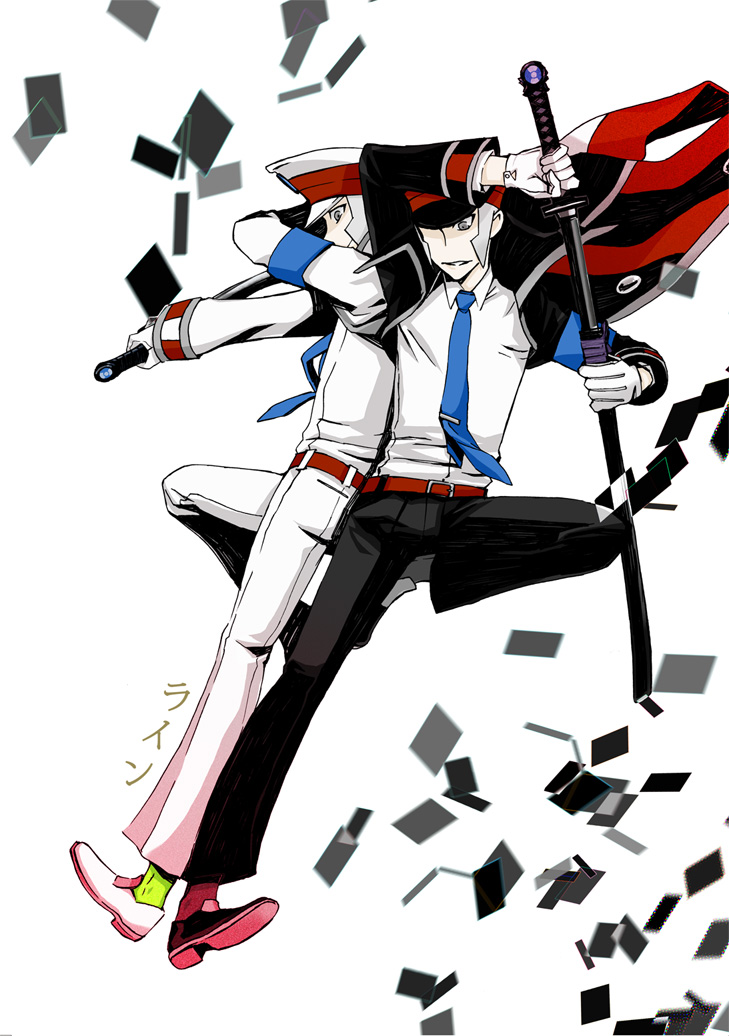 ingo and emmet (pokemon and 1 more) drawn by metro_(mp_ground)