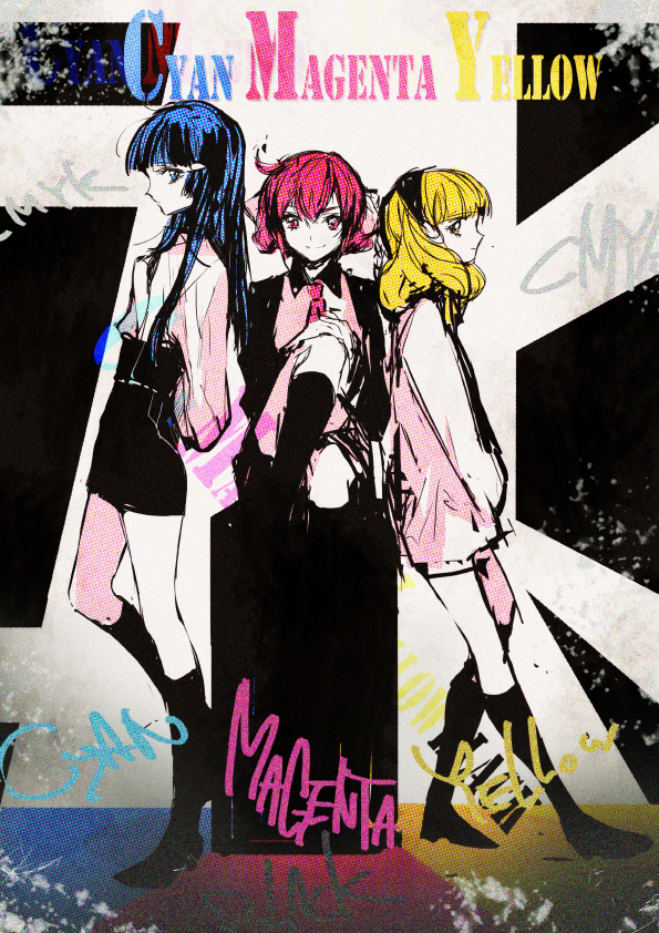 kise yayoi, aoki reika, and hoshizora miyuki (precure and 1 more) drawn by tima
