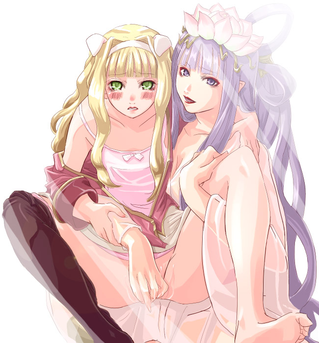 acolyte and evil nymph (ragnarok online) drawn by mr.romance