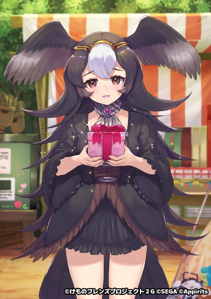 striated caracara (kemono friends and 1 more) drawn by tadano_magu