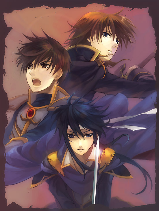 seliph, leif, and ares (fire emblem and 1 more) drawn by kaito_(sawayakasawaday)