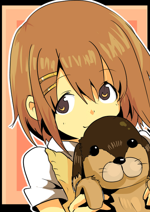 hirasawa yui (k-on! and 1 more) drawn by gaihan_umeboshi_mitchell