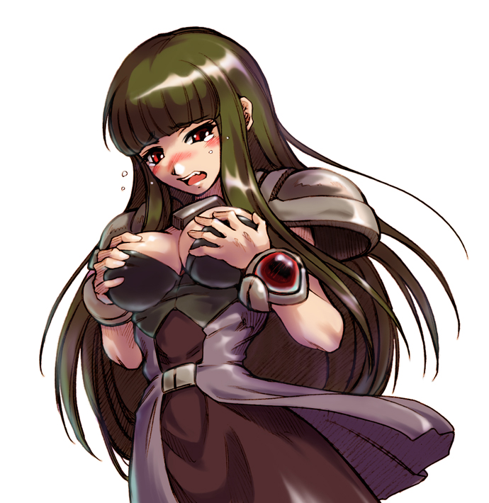 ouka nagisa (super robot wars and 1 more) drawn by hisahiko