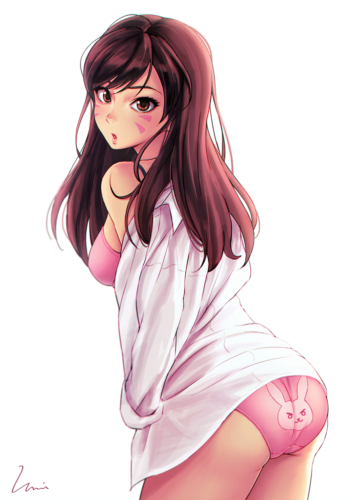 d.va (overwatch and 1 more) drawn by umigraphics