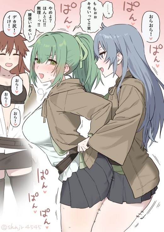 wynn, eria, and hiita (yu-gi-oh!) drawn by shinjiro