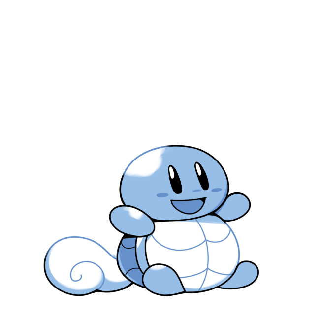 squirtle (pokemon and 1 more) drawn by rumwik