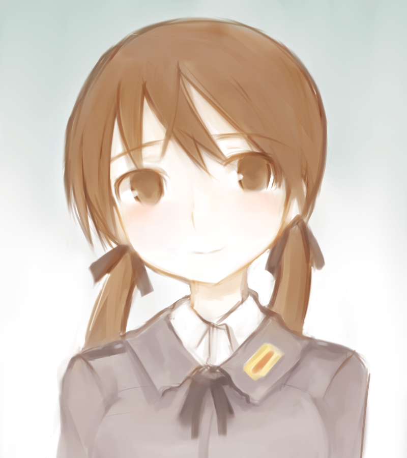 gertrud barkhorn (world witches series and 1 more) drawn by ninomae01
