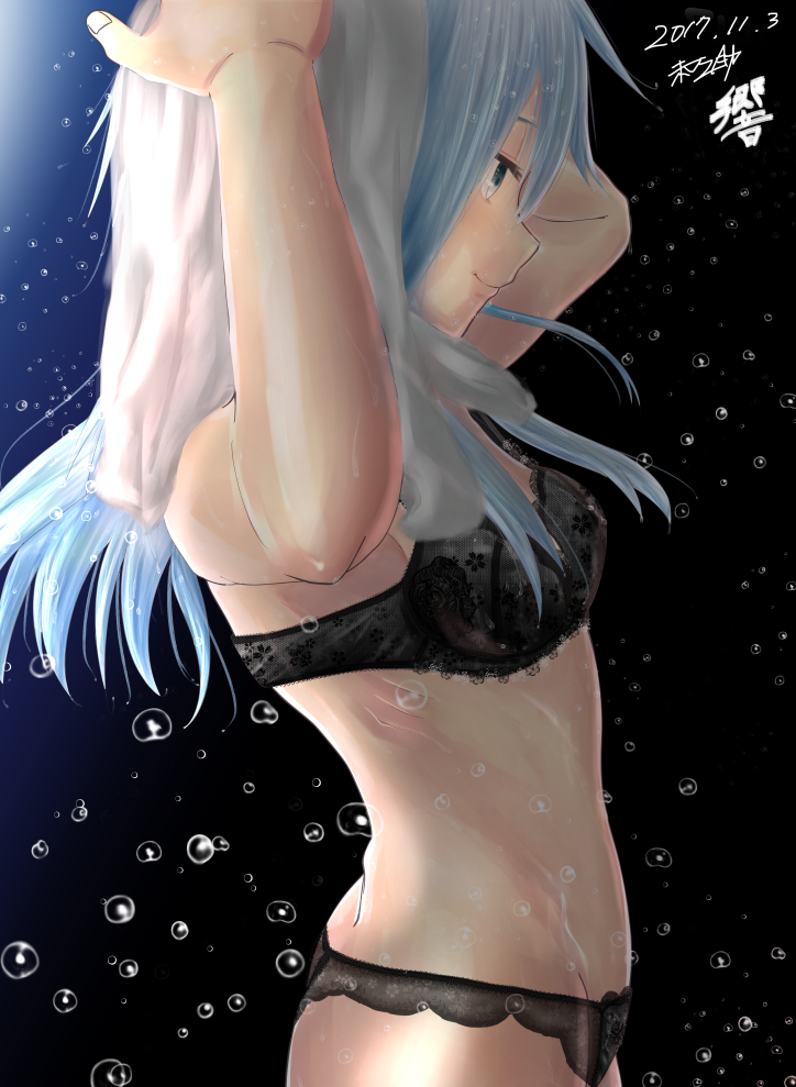 hibiki (kantai collection) drawn by kazunosuke