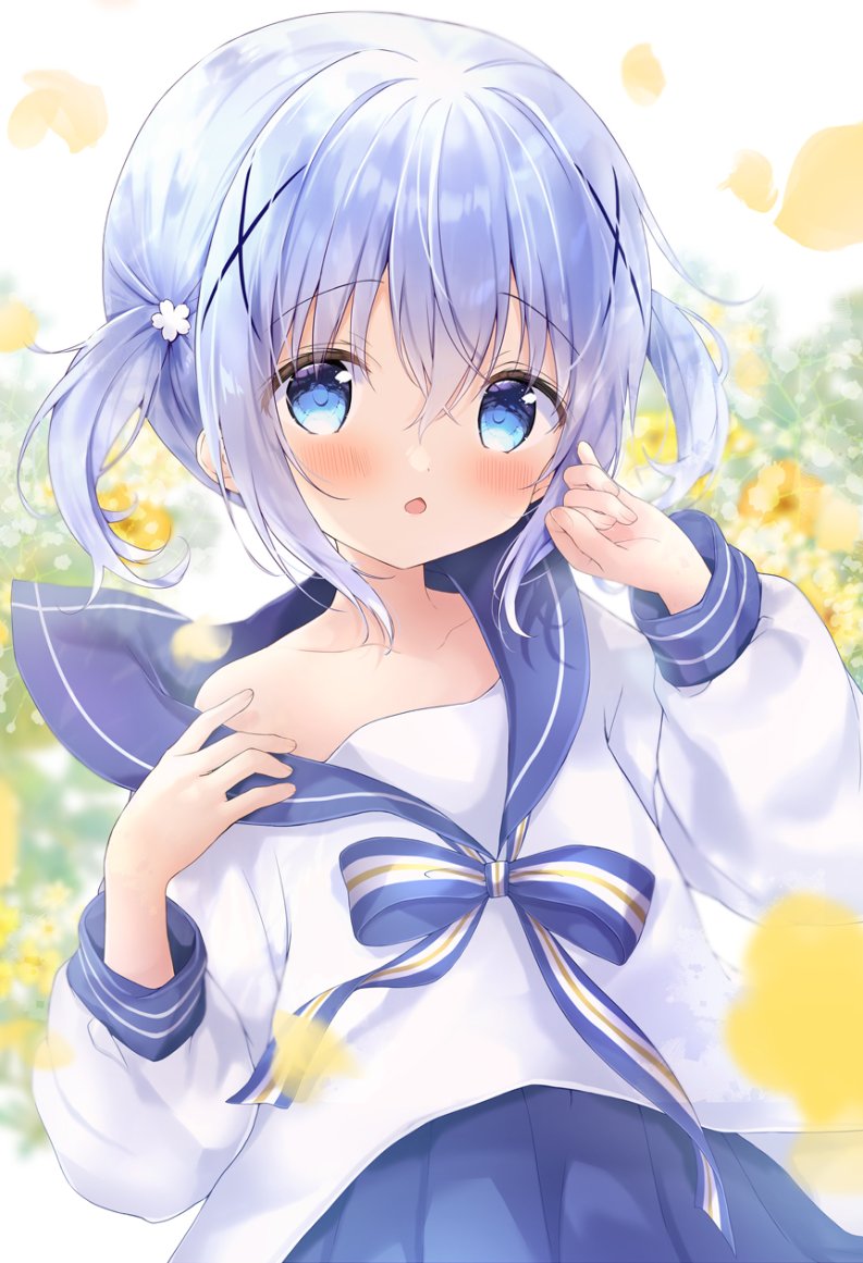 kafuu chino (gochuumon wa usagi desu ka?) drawn by amedamacon