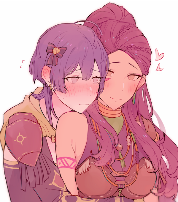 bernadetta von varley and petra macneary (fire emblem and 1 more) drawn by kvlen