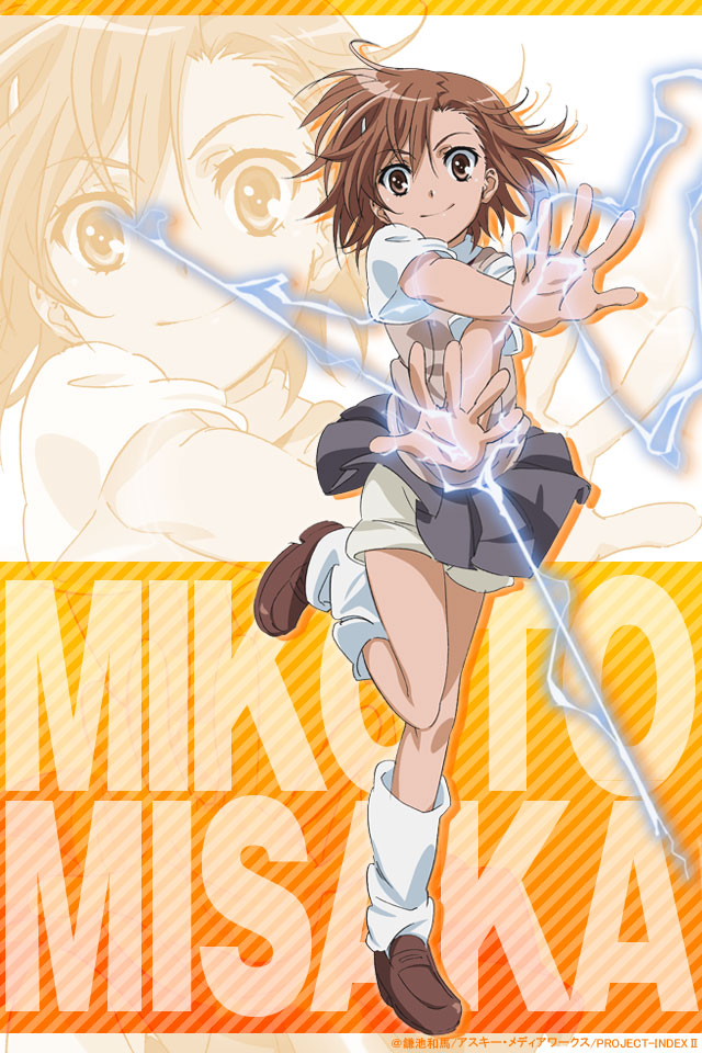 misaka mikoto (toaru majutsu no index and 1 more)