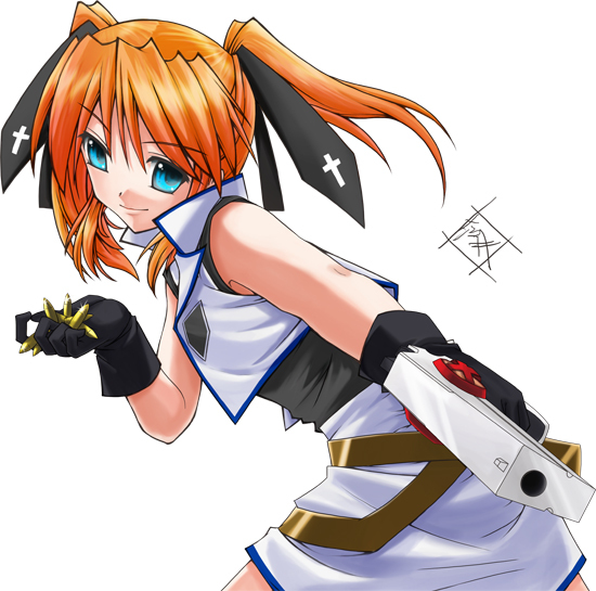 teana lanster and cross mirage (lyrical nanoha and 1 more) drawn by sogobaga