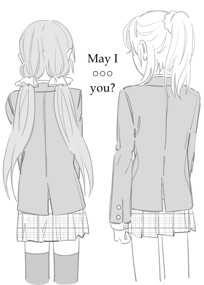 tojo nozomi and ayase eli (love live! and 1 more) drawn by fio88
