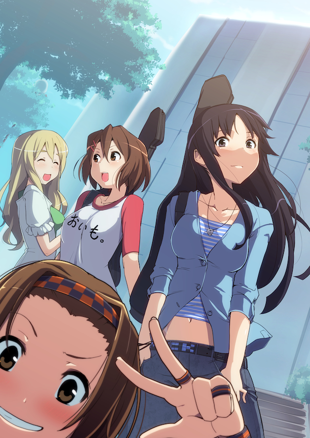 akiyama mio, hirasawa yui, tainaka ritsu, and kotobuki tsumugi (k-on!) drawn by painpa