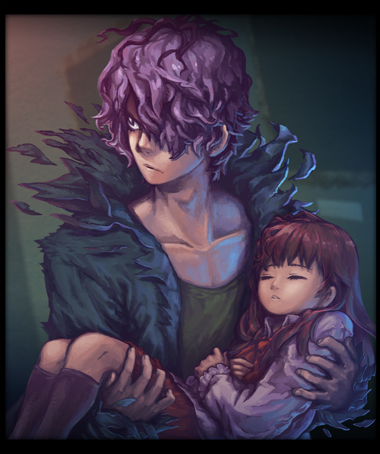 ib and garry (ib) drawn by gao_(2334787)