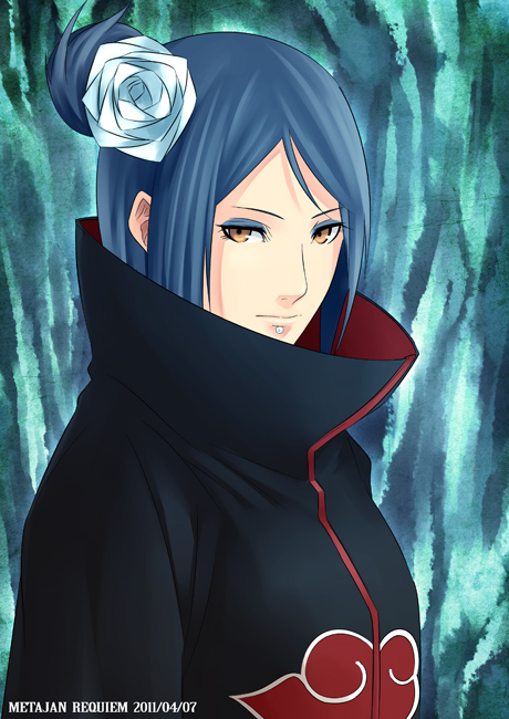 konan (naruto and 1 more) drawn by k-suwabe