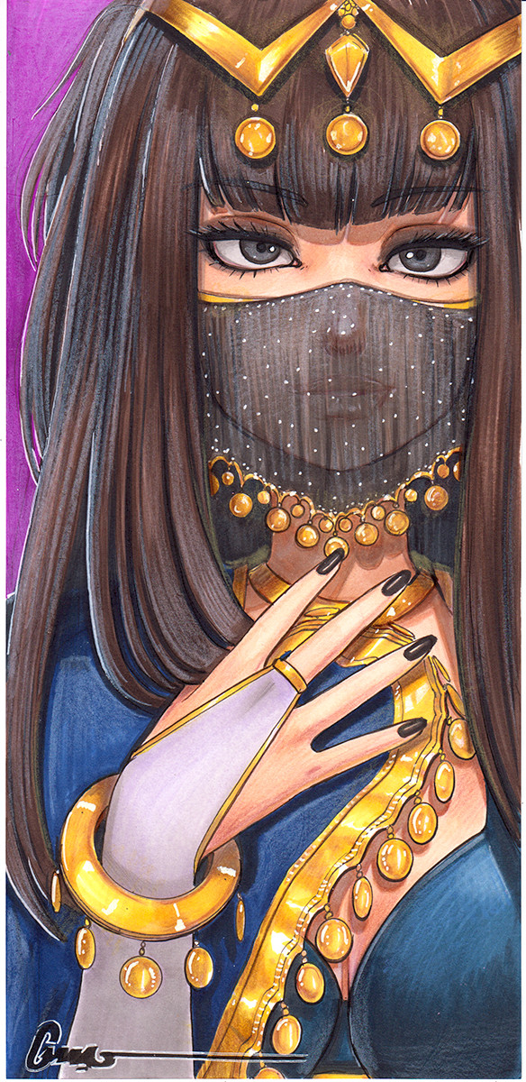 tharja (fire emblem and 1 more) drawn by omar_dogan