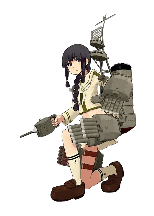 kitakami and kitakami kai ni (kantai collection) drawn by shibafu_(glock23)