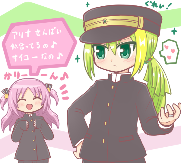 alina gray and misono karin (mahou shoujo madoka magica and 1 more) drawn by reverse_(bluefencer)