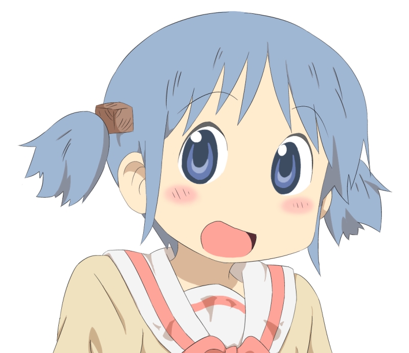 naganohara mio (nichijou) drawn by mihune