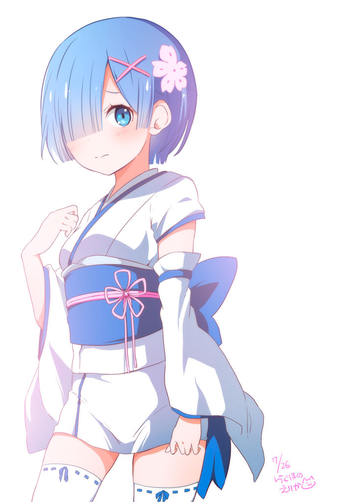 rem (re:zero kara hajimeru isekai seikatsu) drawn by ragho_no_erika