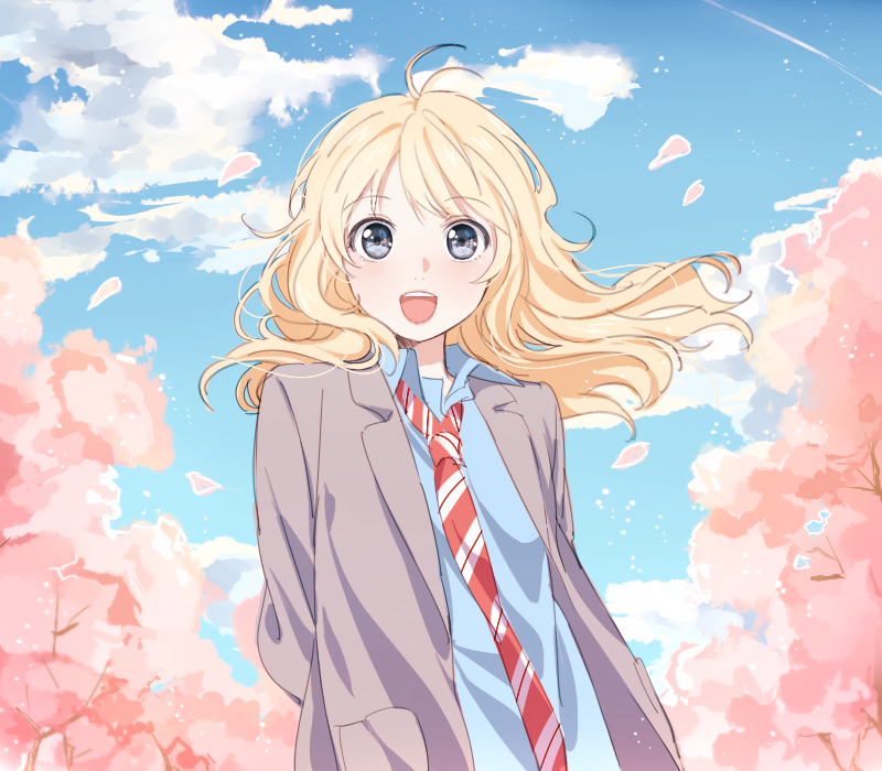 miyazono kawori (shigatsu wa kimi no uso) drawn by mery_(yangmalgage)