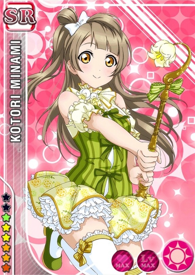 minami kotori (love live! and 2 more)