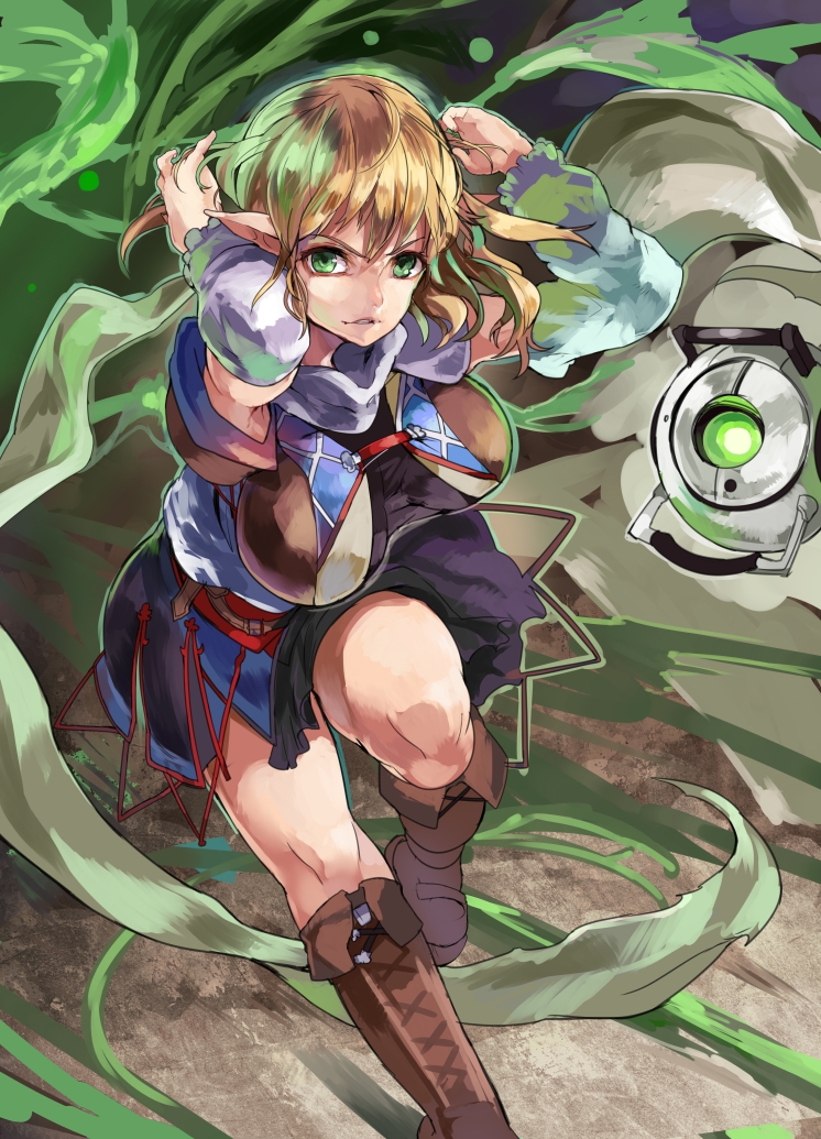 mizuhashi parsee and adventure core (touhou and 2 more) drawn by himuro_shunsuke
