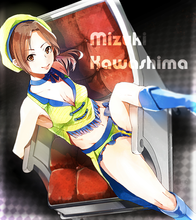 kawashima mizuki (idolmaster and 1 more) drawn by erika1015