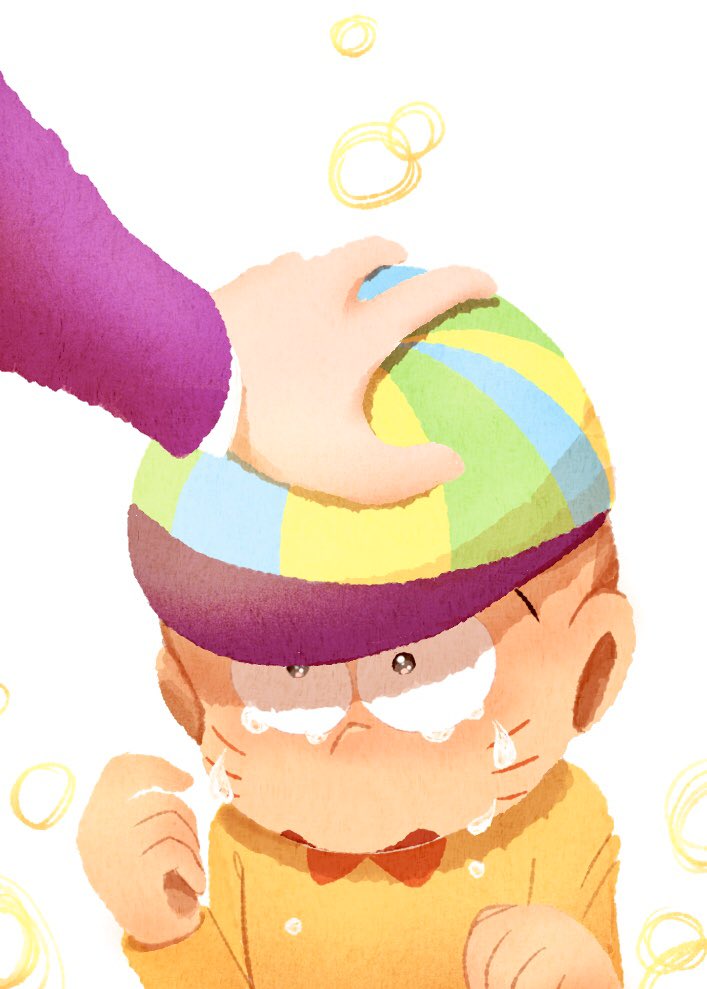 chibita and iyami (osomatsu and 1 more) drawn by hinakura3