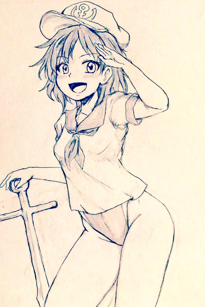murasa minamitsu (touhou) drawn by d-m_(dii_emu)