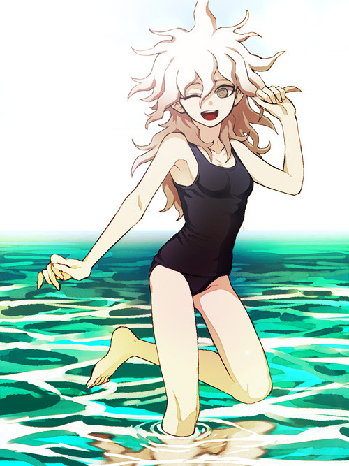 komaeda nagito (danganronpa and 1 more) drawn by zakki