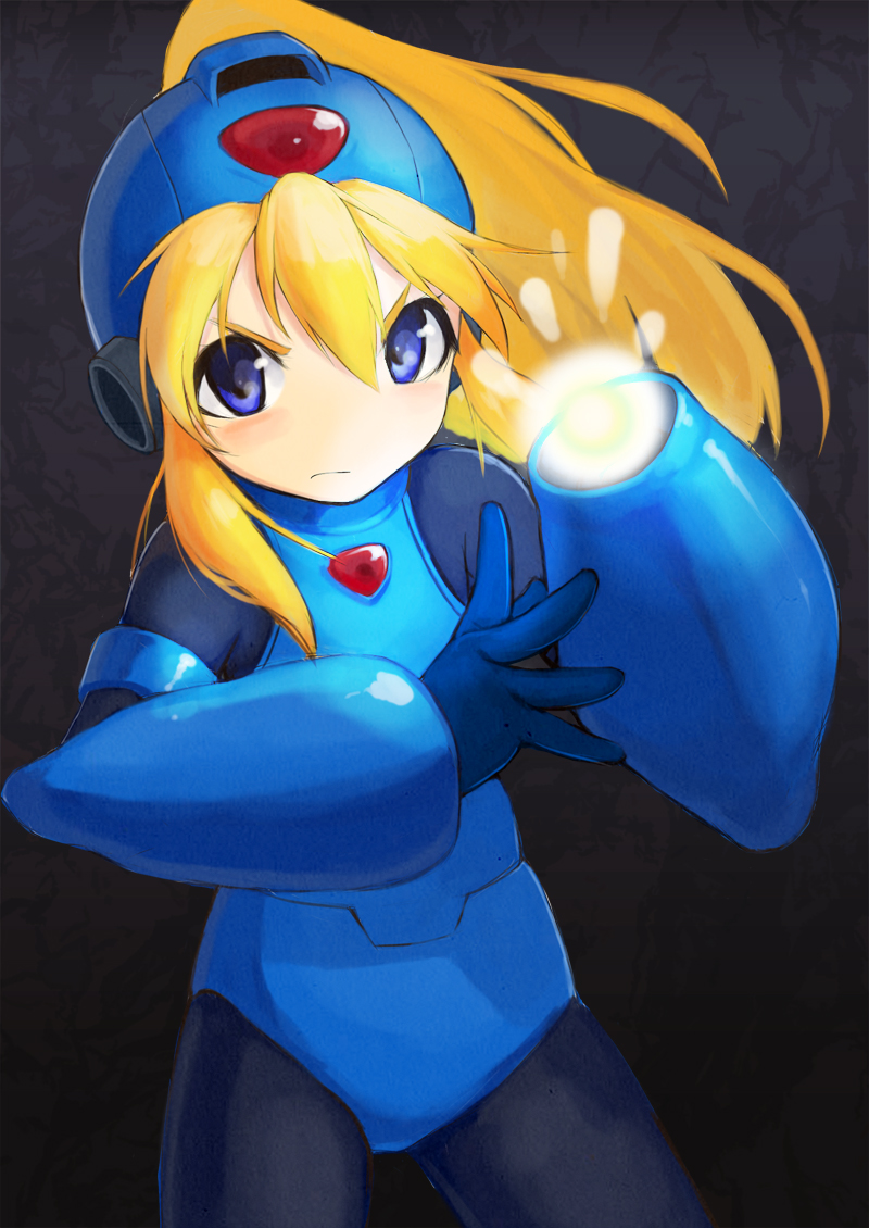 rokkochan (mega man and 1 more) drawn by reeto_(panama)