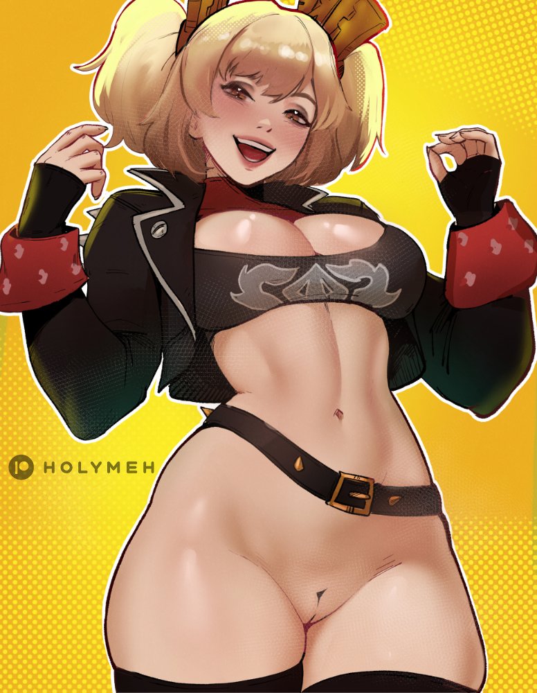 burnice white (zenless zone zero) drawn by holy_meh